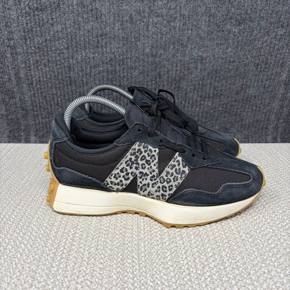 New Balance 327 Leopard Black Gum Athletic Shoes Women’s Size 8 WS327LPC